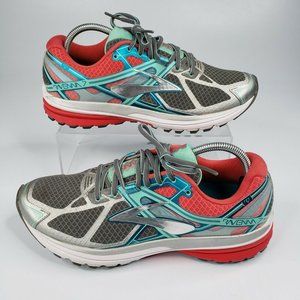 Brooks Ravenna 7 Athletic Running Shoes Silver Pink 1202081B127 Women’s Size 11